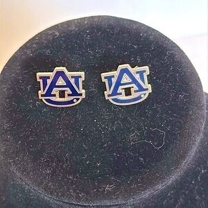 Auburn AU Studs, Navy and Orange never worn NWOT